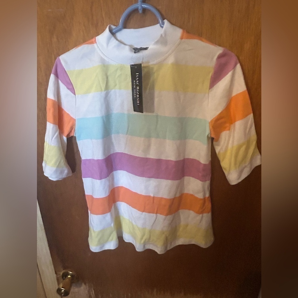 Isaac mizrahi short sleeve top